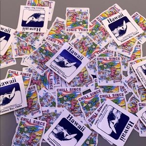 25 Brandy Melville Stickers MORE VARIETY